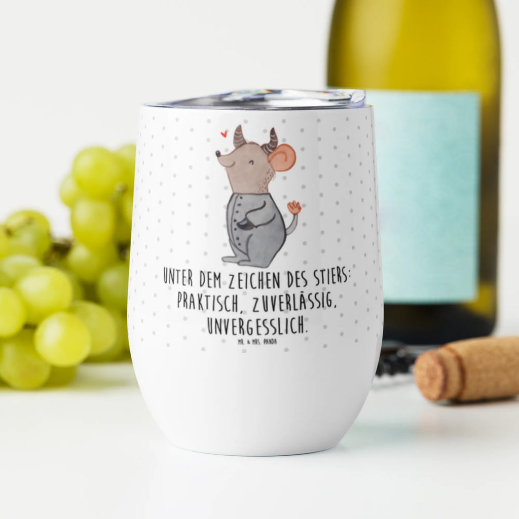 Weinbecher Stier Astrologie Weinbecher, Glühwein Becher, Heißgetränke, Trinkbecher, Weinkelch, Weingläser, hochwertiger Weinbecher, Weinbecher Reisen, Weinbecher unterwegs, Thermobecher, Glühweinbecher, Tierkreiszeichen, Sternzeichen, Horoskop, Astrologie, Aszendent, Stier, Geburtstagsgeschenk, Geschenk, Geschenkidee zum Geburtstag