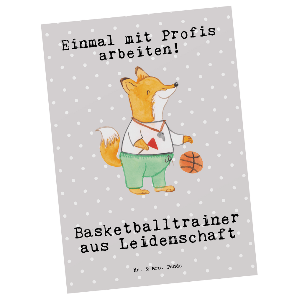 Postkarte Basketballtrainer aus Leidenschaft Postkarte, Karte, Geschenkkarte, Grußkarte, Einladung, Ansichtskarte, Geburtstagskarte, Einladungskarte, Dankeskarte, Ansichtskarten, Einladung Geburtstag, Einladungskarten Geburtstag, Beruf, Ausbildung, Jubiläum, Abschied, Rente, Kollege, Kollegin, Geschenk, Schenken, Arbeitskollege, Mitarbeiter, Firma, Danke, Dankeschön, Basketballtrainer, Basketball, Sport, Ballsport, Basketballcoach, Basketballer, Verein