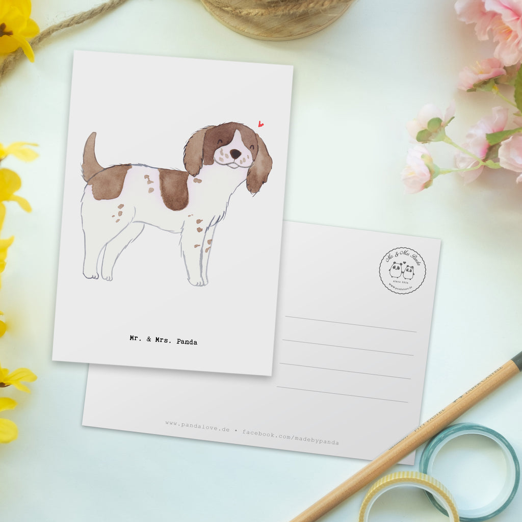 Postkarte English Springer Spaniel Lebensretter Postkarte, Karte, Geschenkkarte, Grußkarte, Einladung, Ansichtskarte, Geburtstagskarte, Einladungskarte, Dankeskarte, Ansichtskarten, Einladung Geburtstag, Einladungskarten Geburtstag, Hund, Hunderasse, Rassehund, Hundebesitzer, Geschenk, Tierfreund, Schenken, Welpe, English Springer Spaniel