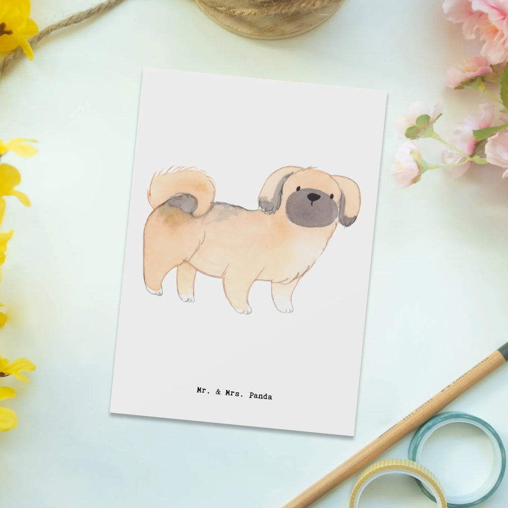 Postkarte Pekingese Lebensretter Postkarte, Karte, Geschenkkarte, Grußkarte, Einladung, Ansichtskarte, Geburtstagskarte, Einladungskarte, Dankeskarte, Ansichtskarten, Einladung Geburtstag, Einladungskarten Geburtstag, Hund, Hunderasse, Rassehund, Hundebesitzer, Geschenk, Tierfreund, Schenken, Welpe, Pekingese, Pekinese, Peking-Palasthund