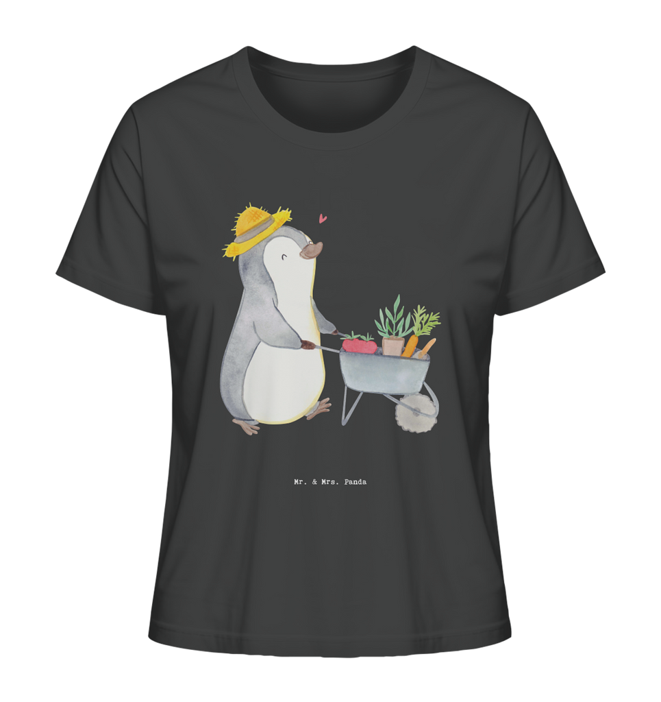 Shirt Damen Pinguin Gartenarbeit T-Shirt, Shirt, Tshirt, Lustiges T-Shirt, T-Shirt mit Spruch, Party, Junggesellenabschied, Jubiläum, Geburstag, Herrn, Damen, Männer, Frauen, Schlafshirt, Nachthemd, Sprüche, Geschenk, Sport, Sportart, Hobby, Schenken, Danke, Dankeschön, Auszeichnung, Gewinn, Sportler, Gartenarbeit, Urban gardening, Gärtnern, Gartenpflege