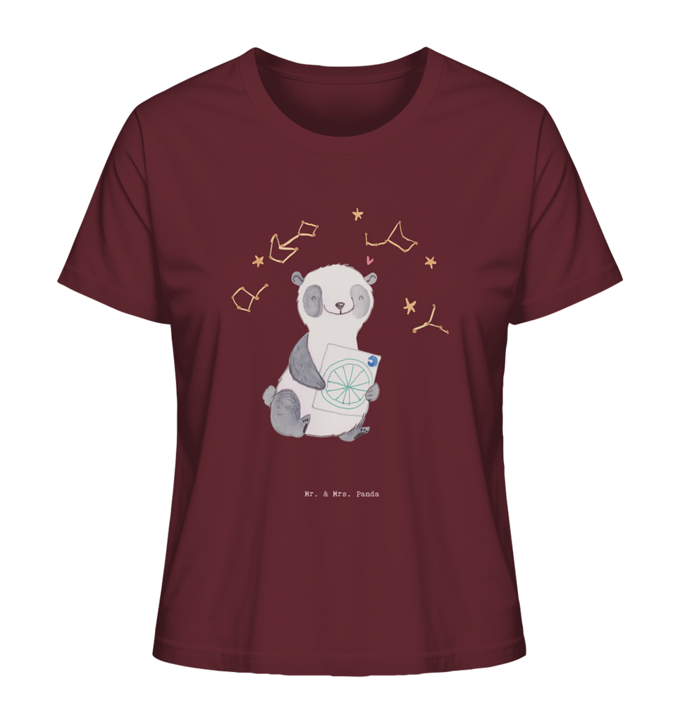 Shirt Damen Panda Astrologie T-Shirt, Shirt, Tshirt, Lustiges T-Shirt, T-Shirt mit Spruch, Party, Junggesellenabschied, Jubiläum, Geburstag, Herrn, Damen, Männer, Frauen, Schlafshirt, Nachthemd, Sprüche, Geschenk, Sport, Sportart, Hobby, Schenken, Danke, Dankeschön, Auszeichnung, Gewinn, Sportler, Astrologie, Horoskop, Sternbilder