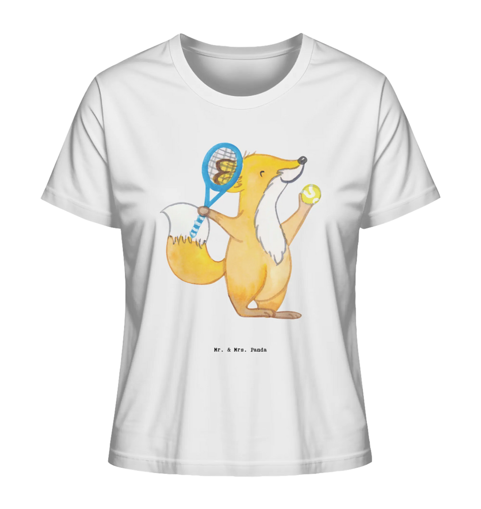 Shirt Damen Fuchs Tennis spielen T-Shirt, Shirt, Tshirt, Lustiges T-Shirt, T-Shirt mit Spruch, Party, Junggesellenabschied, Jubiläum, Geburstag, Herrn, Damen, Männer, Frauen, Schlafshirt, Nachthemd, Sprüche, Geschenk, Sport, Sportart, Hobby, Schenken, Danke, Dankeschön, Auszeichnung, Gewinn, Sportler, Tennis spielen, Tennisclub, Tennisverein, Tennis Turnier, Ballsportart