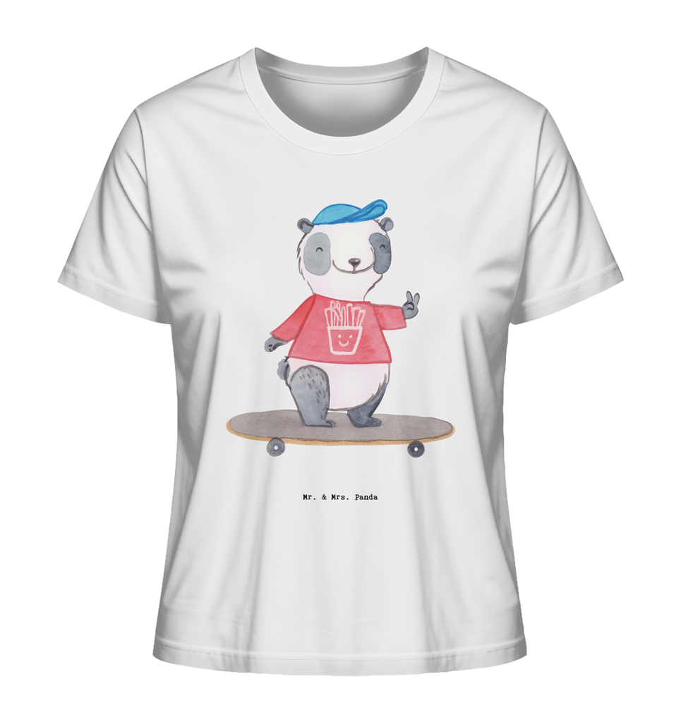 Shirt Damen Panda Longboard fahren T-Shirt, Shirt, Tshirt, Lustiges T-Shirt, T-Shirt mit Spruch, Party, Junggesellenabschied, Jubiläum, Geburstag, Herrn, Damen, Männer, Frauen, Schlafshirt, Nachthemd, Sprüche, Geschenk, Sport, Sportart, Hobby, Schenken, Danke, Dankeschön, Auszeichnung, Gewinn, Sportler, Longboard fahren, Skaten