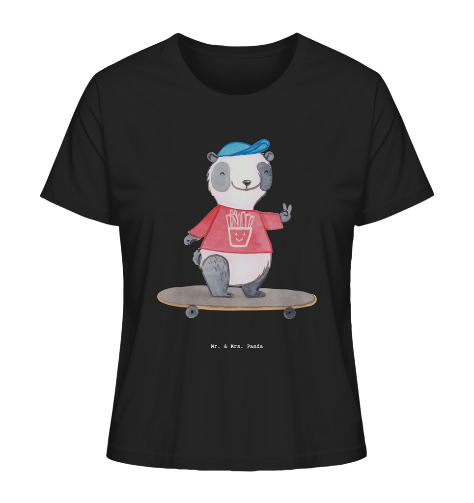 Shirt Damen Panda Longboard fahren T-Shirt, Shirt, Tshirt, Lustiges T-Shirt, T-Shirt mit Spruch, Party, Junggesellenabschied, Jubiläum, Geburstag, Herrn, Damen, Männer, Frauen, Schlafshirt, Nachthemd, Sprüche, Geschenk, Sport, Sportart, Hobby, Schenken, Danke, Dankeschön, Auszeichnung, Gewinn, Sportler, Longboard fahren, Skaten