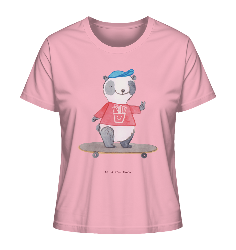 Shirt Damen Panda Longboard fahren T-Shirt, Shirt, Tshirt, Lustiges T-Shirt, T-Shirt mit Spruch, Party, Junggesellenabschied, Jubiläum, Geburstag, Herrn, Damen, Männer, Frauen, Schlafshirt, Nachthemd, Sprüche, Geschenk, Sport, Sportart, Hobby, Schenken, Danke, Dankeschön, Auszeichnung, Gewinn, Sportler, Longboard fahren, Skaten