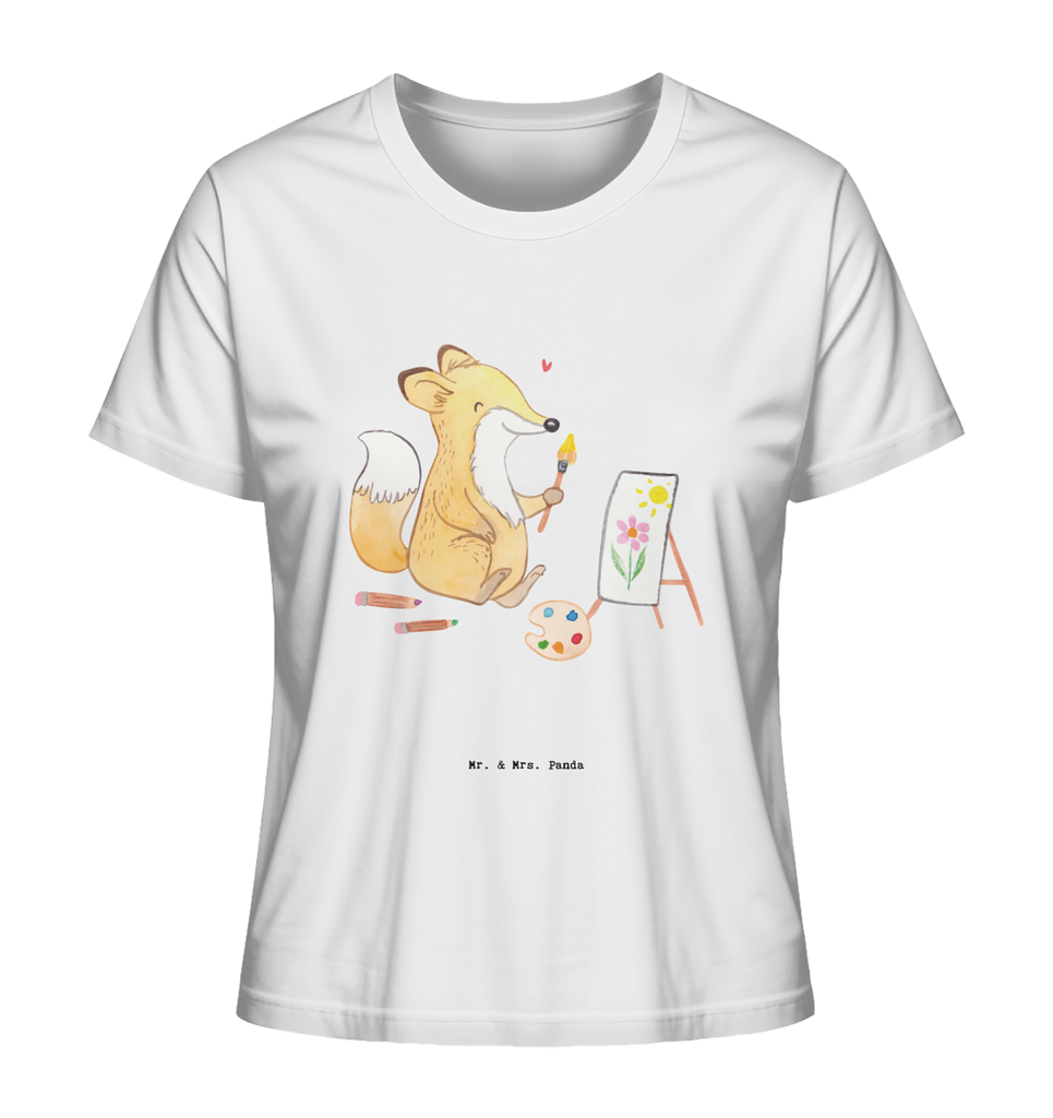 Shirt Damen Fuchs  Malen T-Shirt, Shirt, Tshirt, Lustiges T-Shirt, T-Shirt mit Spruch, Party, Junggesellenabschied, Jubiläum, Geburstag, Herrn, Damen, Männer, Frauen, Schlafshirt, Nachthemd, Sprüche, Geschenk, Sport, Sportart, Hobby, Schenken, Danke, Dankeschön, Auszeichnung, Gewinn, Sportler, Malen, Zeichnen, Hobbyzeichner, Künstler, Künstlerin