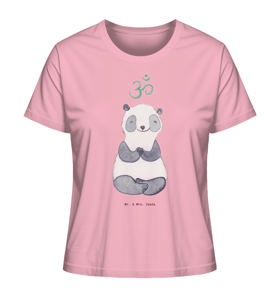 Shirt Damen Panda Meditieren T-Shirt, Shirt, Tshirt, Lustiges T-Shirt, T-Shirt mit Spruch, Party, Junggesellenabschied, Jubiläum, Geburstag, Herrn, Damen, Männer, Frauen, Schlafshirt, Nachthemd, Sprüche, Geschenk, Sport, Sportart, Hobby, Schenken, Danke, Dankeschön, Auszeichnung, Gewinn, Sportler, Meditieren, Meditation, Meditationskurs