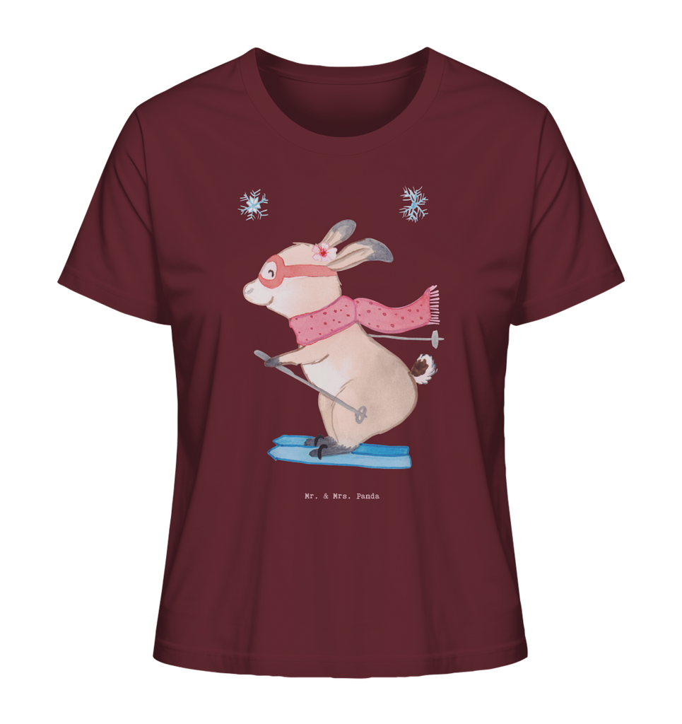 Shirt Damen Hase Skifahren T-Shirt, Shirt, Tshirt, Lustiges T-Shirt, T-Shirt mit Spruch, Party, Junggesellenabschied, Jubiläum, Geburstag, Herrn, Damen, Männer, Frauen, Schlafshirt, Nachthemd, Sprüche, Geschenk, Sport, Sportart, Hobby, Schenken, Danke, Dankeschön, Auszeichnung, Gewinn, Sportler, Ski fahren, Skifahren, Skisport, Skiwettbewerb, Skirennen