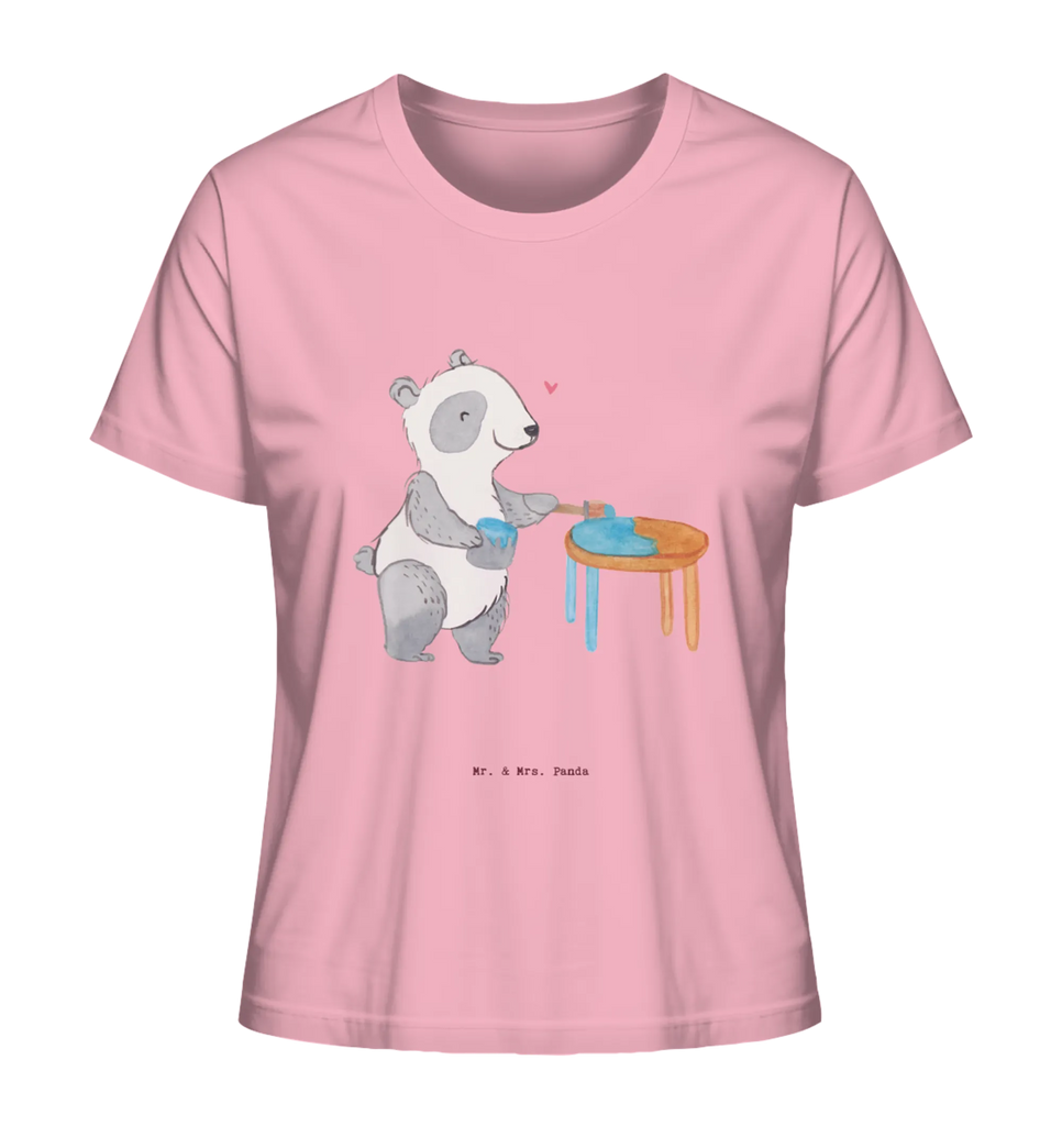 Shirt Damen Panda Möbel restaurieren T-Shirt, Shirt, Tshirt, Lustiges T-Shirt, T-Shirt mit Spruch, Party, Junggesellenabschied, Jubiläum, Geburstag, Herrn, Damen, Männer, Frauen, Schlafshirt, Nachthemd, Sprüche, Geschenk, Sport, Sportart, Hobby, Schenken, Danke, Dankeschön, Auszeichnung, Gewinn, Sportler, Möbel restaurieren, antike Möbel restaurieren, Handwerk, Restaurator