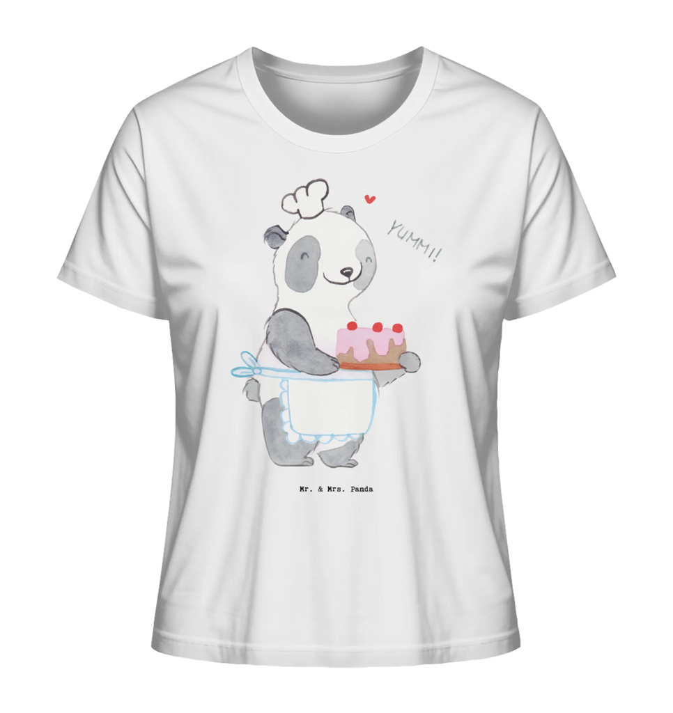 Shirt Damen Panda Backen T-Shirt, Shirt, Tshirt, Lustiges T-Shirt, T-Shirt mit Spruch, Party, Junggesellenabschied, Jubiläum, Geburstag, Herrn, Damen, Männer, Frauen, Schlafshirt, Nachthemd, Sprüche, Geschenk, Sport, Sportart, Hobby, Schenken, Danke, Dankeschön, Auszeichnung, Gewinn, Sportler, backen, Hobbybäcker, Kuchen backen