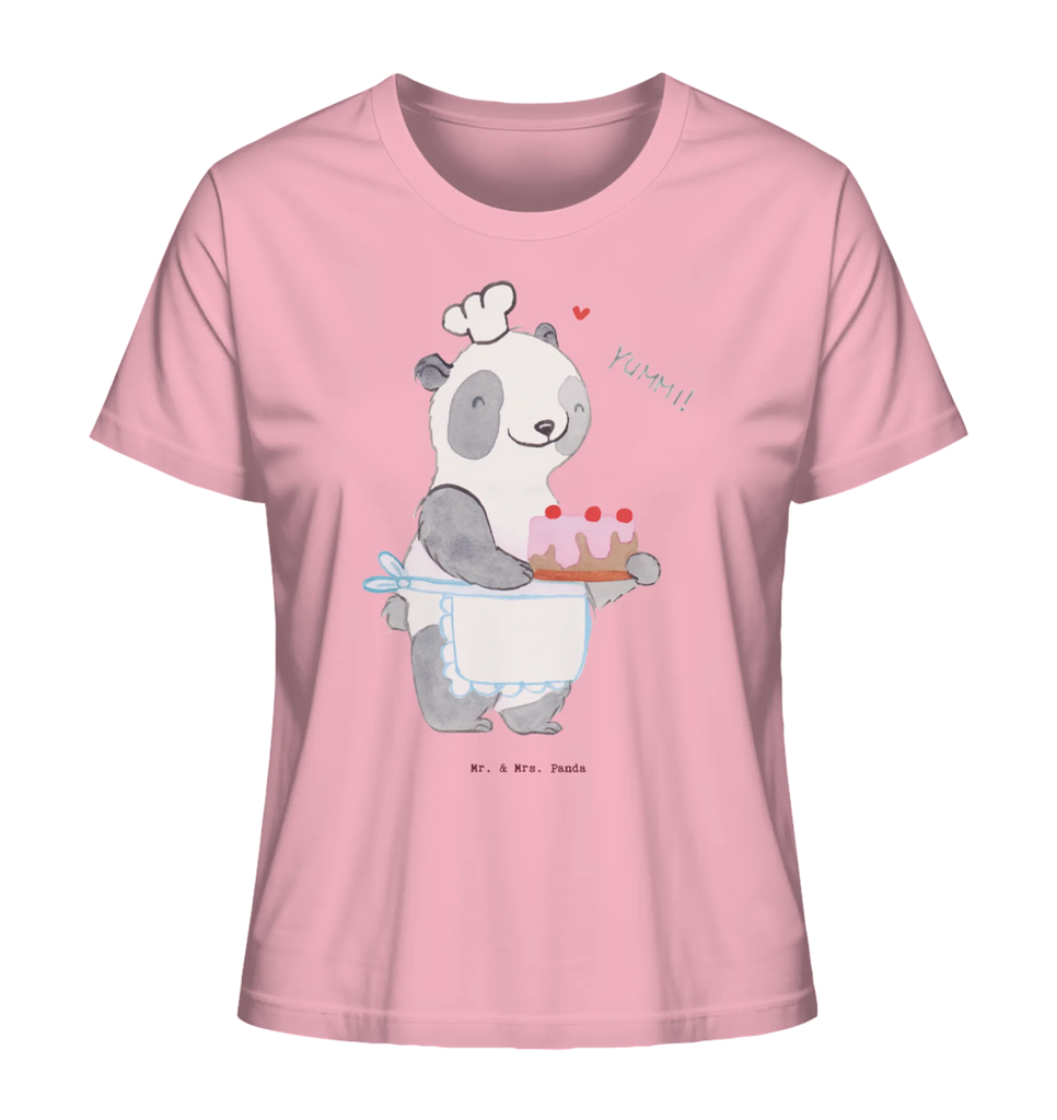 Shirt Damen Panda Backen T-Shirt, Shirt, Tshirt, Lustiges T-Shirt, T-Shirt mit Spruch, Party, Junggesellenabschied, Jubiläum, Geburstag, Herrn, Damen, Männer, Frauen, Schlafshirt, Nachthemd, Sprüche, Geschenk, Sport, Sportart, Hobby, Schenken, Danke, Dankeschön, Auszeichnung, Gewinn, Sportler, backen, Hobbybäcker, Kuchen backen