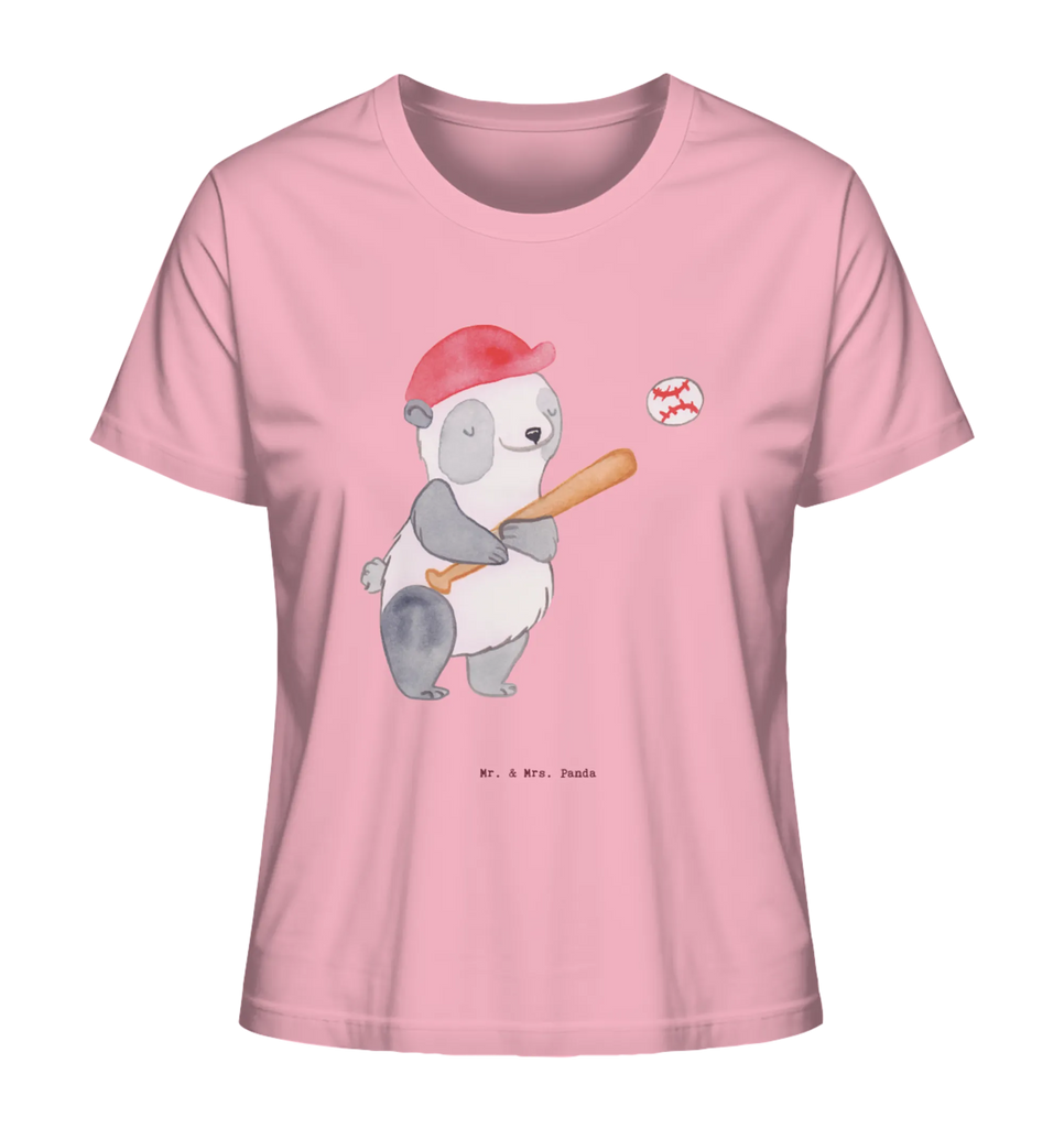 Shirt Damen Panda Baseball spielen T-Shirt, Shirt, Tshirt, Lustiges T-Shirt, T-Shirt mit Spruch, Party, Junggesellenabschied, Jubiläum, Geburstag, Herrn, Damen, Männer, Frauen, Schlafshirt, Nachthemd, Sprüche, Geschenk, Sport, Sportart, Hobby, Schenken, Danke, Dankeschön, Auszeichnung, Gewinn, Sportler, Baseball spielen, Baseball Spielen, Baseball Match, Ballsport, Baseballplatz, Baseballverein