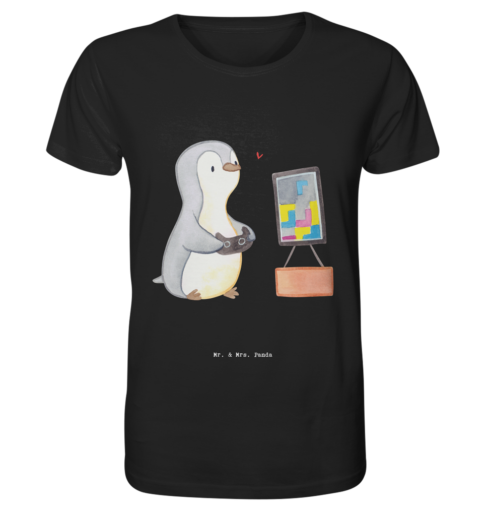 Shirt Herren Pinguin Zocken T-Shirt, Shirt, Tshirt, Lustiges T-Shirt, T-Shirt mit Spruch, Party, Junggesellenabschied, Jubiläum, Geburstag, Herrn, Damen, Männer, Frauen, Schlafshirt, Nachthemd, Sprüche, Geschenk, Sport, Sportart, Hobby, Schenken, Danke, Dankeschön, Auszeichnung, Gewinn, Sportler, Zocken, Gaming, Videospiele, Videogames