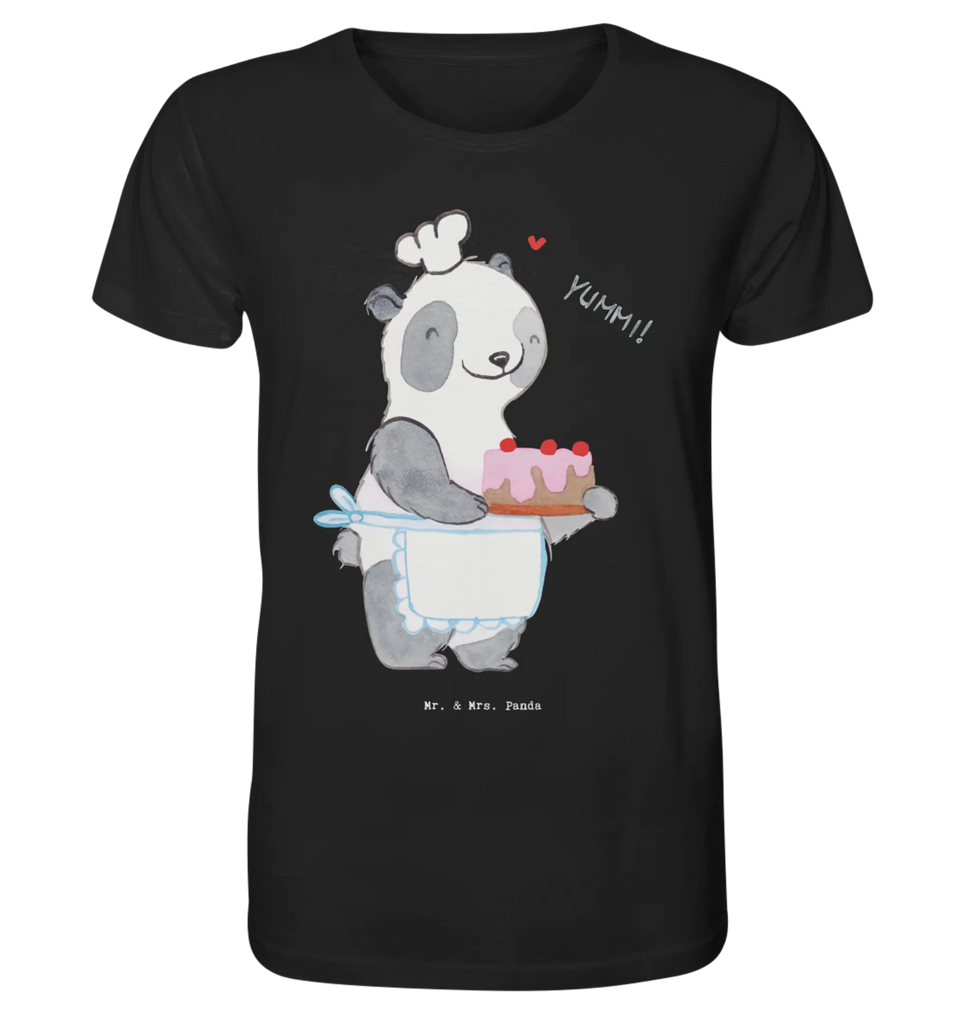 Shirt Herren Panda Backen T-Shirt, Shirt, Tshirt, Lustiges T-Shirt, T-Shirt mit Spruch, Party, Junggesellenabschied, Jubiläum, Geburstag, Herrn, Damen, Männer, Frauen, Schlafshirt, Nachthemd, Sprüche, Geschenk, Sport, Sportart, Hobby, Schenken, Danke, Dankeschön, Auszeichnung, Gewinn, Sportler, backen, Hobbybäcker, Kuchen backen