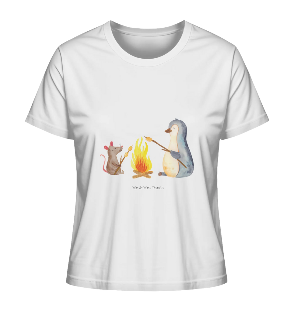 Shirt Damen Pinguin Lagerfeuer T-Shirt, Shirt, Tshirt, Lustiges T-Shirt, T-Shirt mit Spruch, Party, Junggesellenabschied, Jubiläum, Geburstag, Herrn, Damen, Männer, Frauen, Schlafshirt, Nachthemd, Sprüche, Pinguin, Maus, Pinguine, Lagerfeuer, Leben, Arbeit, Job, Motivation, Büro, Büroalltag, Lebensspruch, Lebensmotivation, Neustart, Liebe, grillen, Feuer, Marshmallows