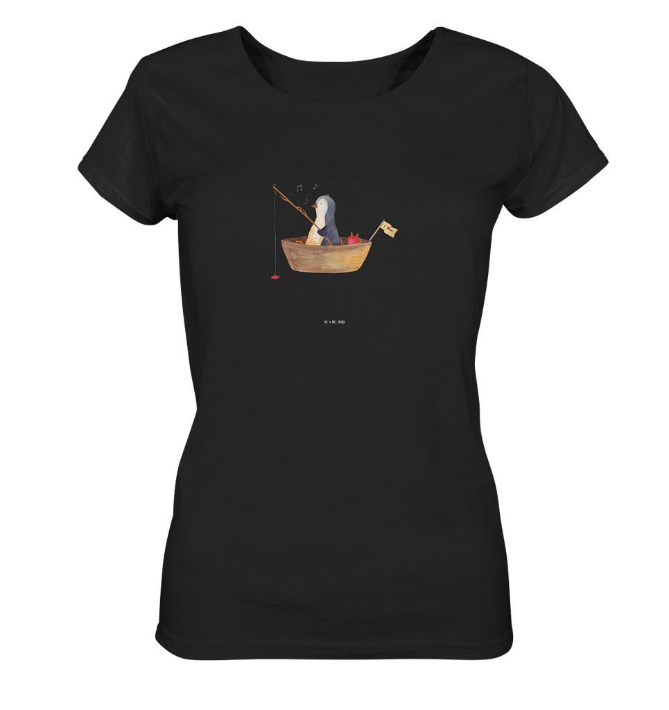 Shirt Damen Pinguin Angelboot T-Shirt, Shirt, Tshirt, Lustiges T-Shirt, T-Shirt mit Spruch, Party, Junggesellenabschied, Jubiläum, Geburstag, Herrn, Damen, Männer, Frauen, Schlafshirt, Nachthemd, Sprüche, Pinguin, Pinguine, Angeln, Boot, Angelboot, Lebenslust, Leben, genießen, Motivation, Neustart, Neuanfang, Trennung, Scheidung, Geschenkidee Liebeskummer