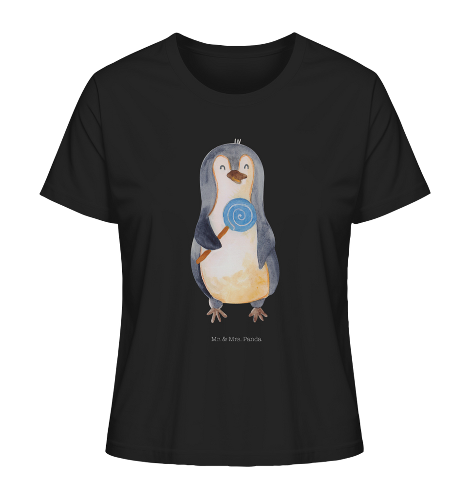 Shirt Damen Pinguin Lolli T-Shirt, Shirt, Tshirt, Lustiges T-Shirt, T-Shirt mit Spruch, Party, Junggesellenabschied, Jubiläum, Geburstag, Herrn, Damen, Männer, Frauen, Schlafshirt, Nachthemd, Sprüche, Pinguin, Pinguine, Lolli, Süßigkeiten, Blödsinn, Spruch, Rebell, Gauner, Ganove, Rabauke