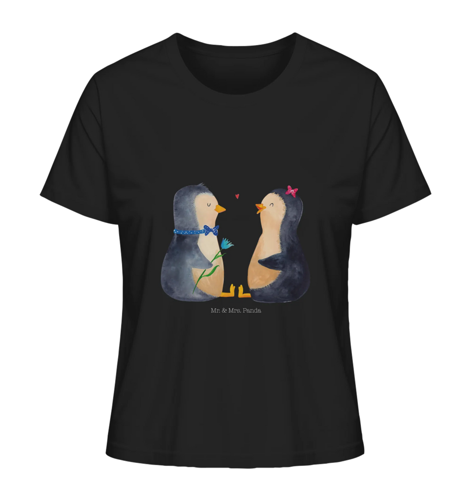 Shirt Damen Pinguin Pärchen T-Shirt, Shirt, Tshirt, Lustiges T-Shirt, T-Shirt mit Spruch, Party, Junggesellenabschied, Jubiläum, Geburstag, Herrn, Damen, Männer, Frauen, Schlafshirt, Nachthemd, Sprüche, Pinguin, Pinguine, Liebe, Liebespaar, Liebesbeweis, Liebesgeschenk, Verlobung, Jahrestag, Hochzeitstag, Hochzeit, Hochzeitsgeschenk, große Liebe, Traumpaar