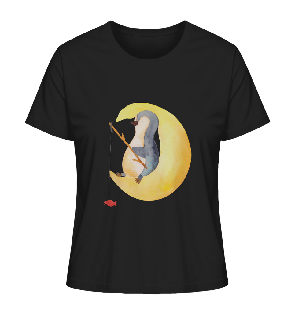 Shirt Damen Pinguin Mond T-Shirt, Shirt, Tshirt, Lustiges T-Shirt, T-Shirt mit Spruch, Party, Junggesellenabschied, Jubiläum, Geburstag, Herrn, Damen, Männer, Frauen, Schlafshirt, Nachthemd, Sprüche, Pinguin, Pinguine, Spruch, schlafen, Nachtruhe, Einschlafen, Schlafzimmer, Schlafstörungen, Gästezimmer