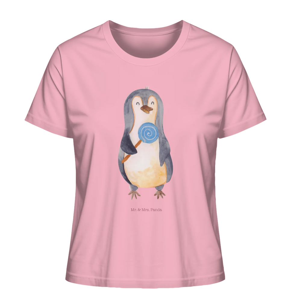 Shirt Damen Pinguin Lolli T-Shirt, Shirt, Tshirt, Lustiges T-Shirt, T-Shirt mit Spruch, Party, Junggesellenabschied, Jubiläum, Geburstag, Herrn, Damen, Männer, Frauen, Schlafshirt, Nachthemd, Sprüche, Pinguin, Pinguine, Lolli, Süßigkeiten, Blödsinn, Spruch, Rebell, Gauner, Ganove, Rabauke