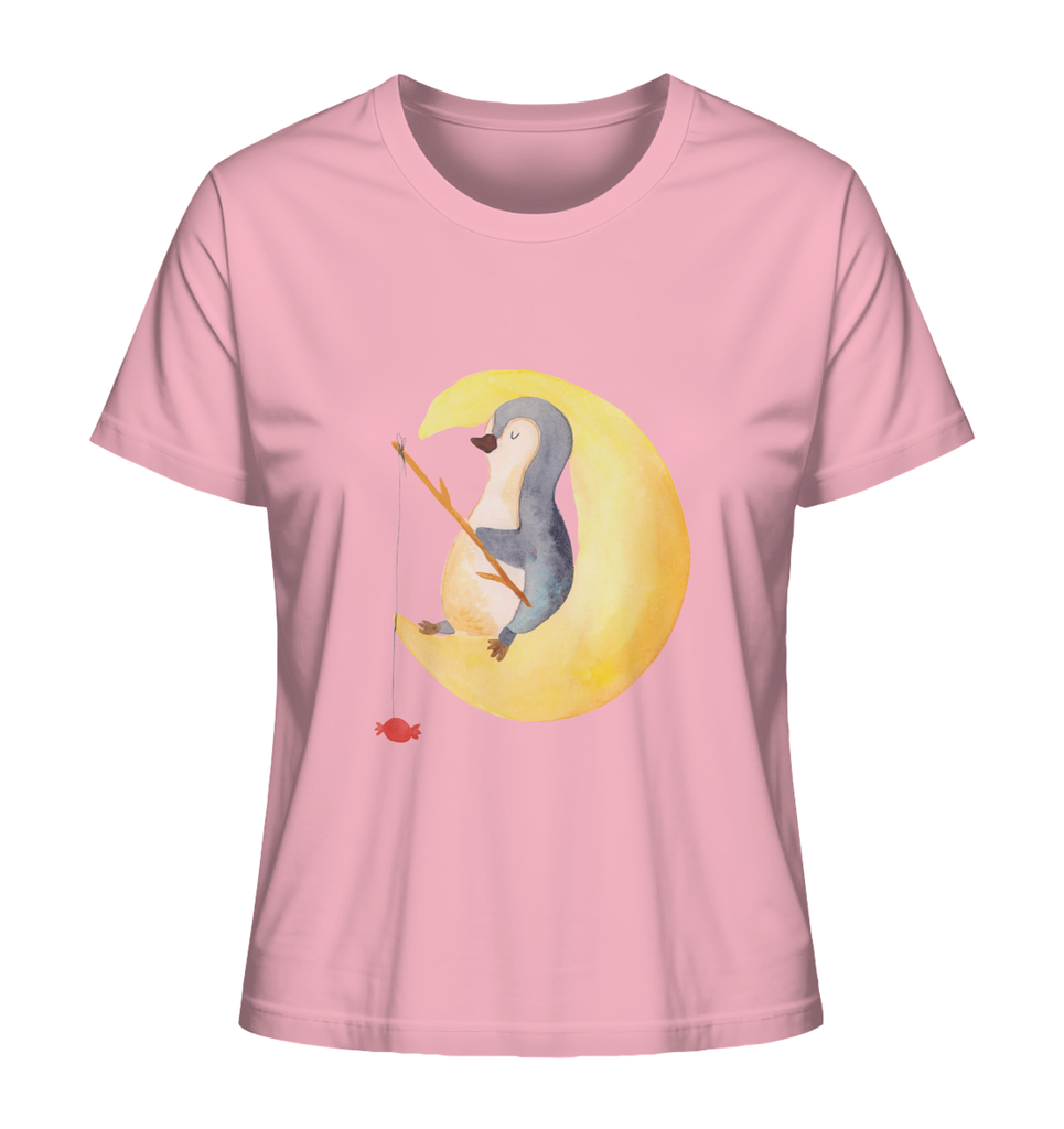 Shirt Damen Pinguin Mond T-Shirt, Shirt, Tshirt, Lustiges T-Shirt, T-Shirt mit Spruch, Party, Junggesellenabschied, Jubiläum, Geburstag, Herrn, Damen, Männer, Frauen, Schlafshirt, Nachthemd, Sprüche, Pinguin, Pinguine, Spruch, schlafen, Nachtruhe, Einschlafen, Schlafzimmer, Schlafstörungen, Gästezimmer