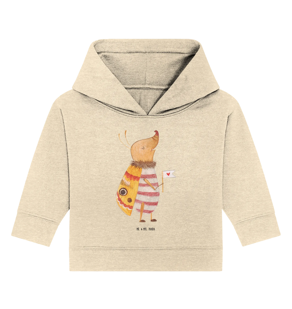 Organic Baby Hoodie Nachtfalter Fähnchen Baby Kapuzenshirt, Baby Kapuzensweatshirt, Baby Hoodie, Baby Pullover, Tiermotive, Gute Laune, lustige Sprüche, Tiere, Nachtfalter, Käfer, Spruch lustig, Spruch witzig, süß, niedlich, Küche Deko, Was kostet die Welt