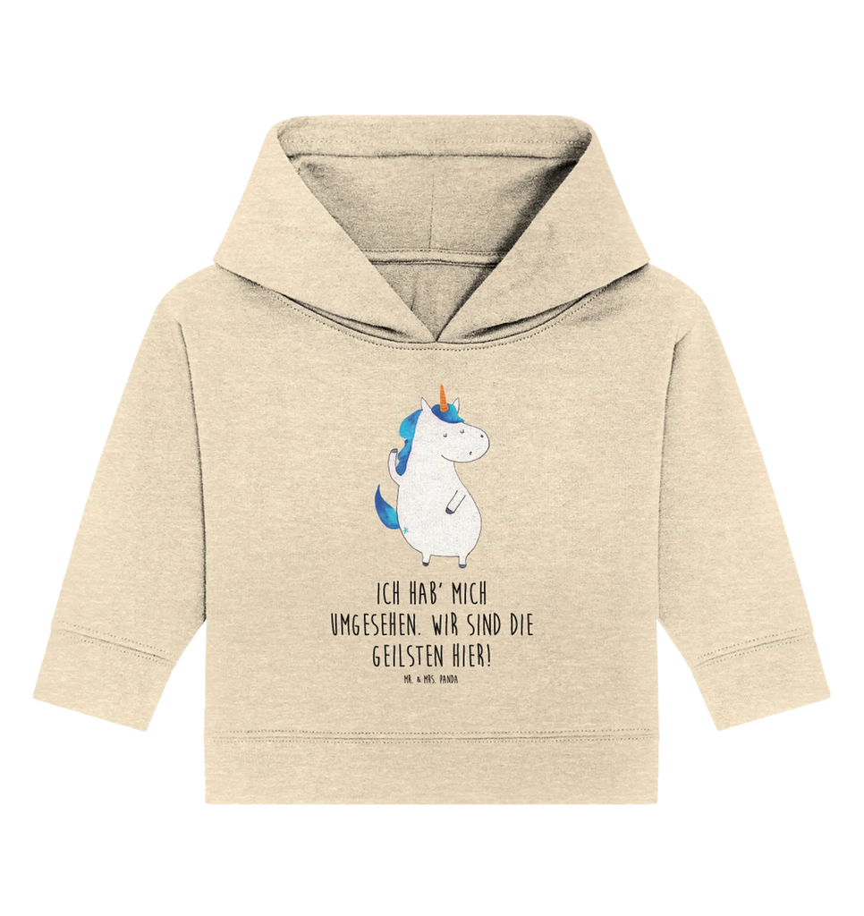 Organic Baby Hoodie Einhorn Mann Baby Kapuzenshirt, Baby Kapuzensweatshirt, Baby Hoodie, Baby Pullover, Einhorn, Einhörner, Einhorn Deko, Pegasus, Unicorn, cool, Mann, Freundin, Familie, bester Freund, BFF, Party, hübsch, beste