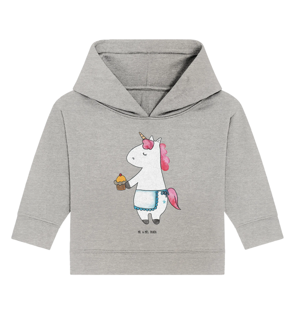 Organic Baby Hoodie Einhorn Muffin Baby Kapuzenshirt, Baby Kapuzensweatshirt, Baby Hoodie, Baby Pullover, Einhorn, Einhörner, Einhorn Deko, Pegasus, Unicorn, Geburtstag, Backen, Muffin, Kekse, Geburtstagsgrüße, Glückwünsche, Liebesgrüße, Grüße