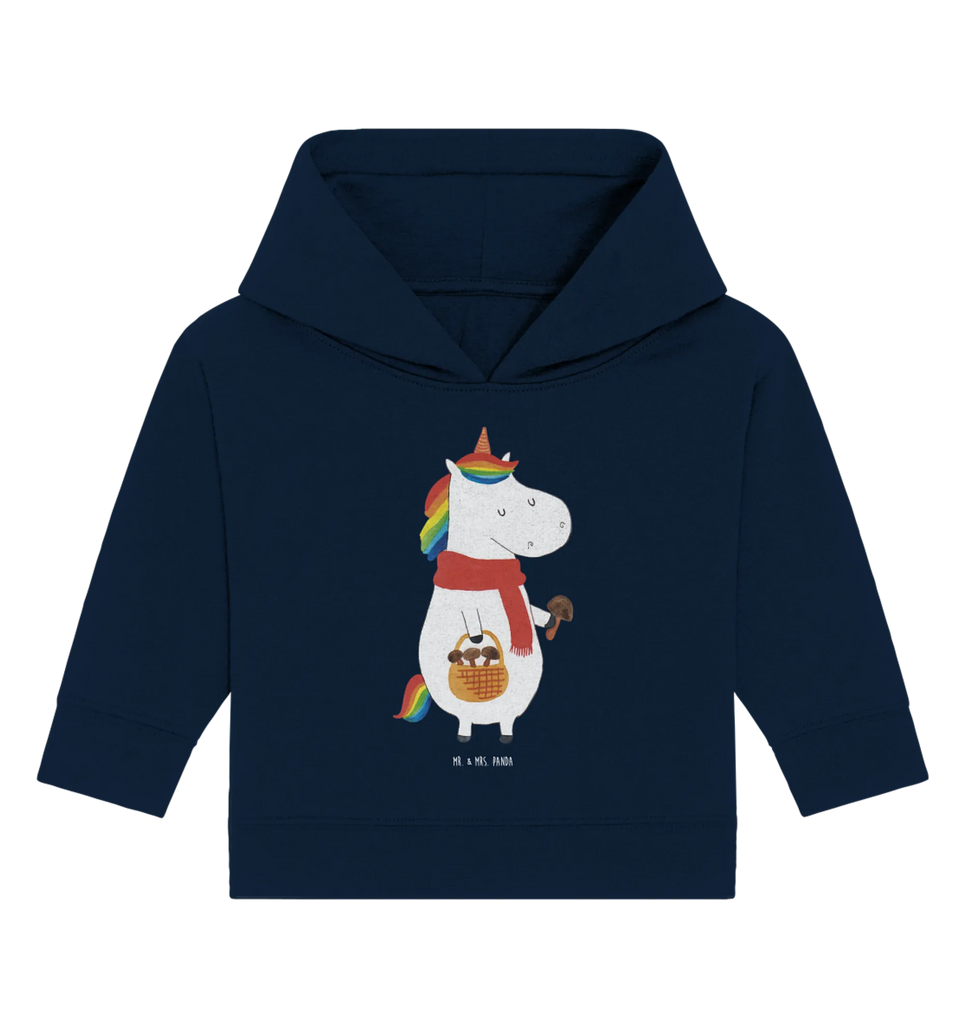 Organic Baby Hoodie Einhorn Pilz Baby Kapuzenshirt, Baby Kapuzensweatshirt, Baby Hoodie, Baby Pullover, Einhorn, Einhörner, Einhorn Deko, Pegasus, Unicorn, Pilze, Pilzsammler, Motivation, Spruch, Liebeskummer