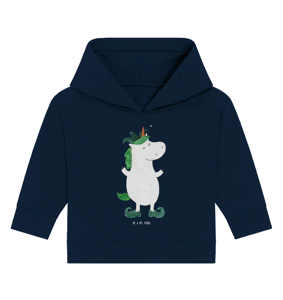 Organic Baby Hoodie Einhorn Joker Baby Kapuzenshirt, Baby Kapuzensweatshirt, Baby Hoodie, Baby Pullover, Einhorn, Einhörner, Einhorn Deko, Pegasus, Unicorn, Hofnarr, Kasper, Gaukler, Mittelalter