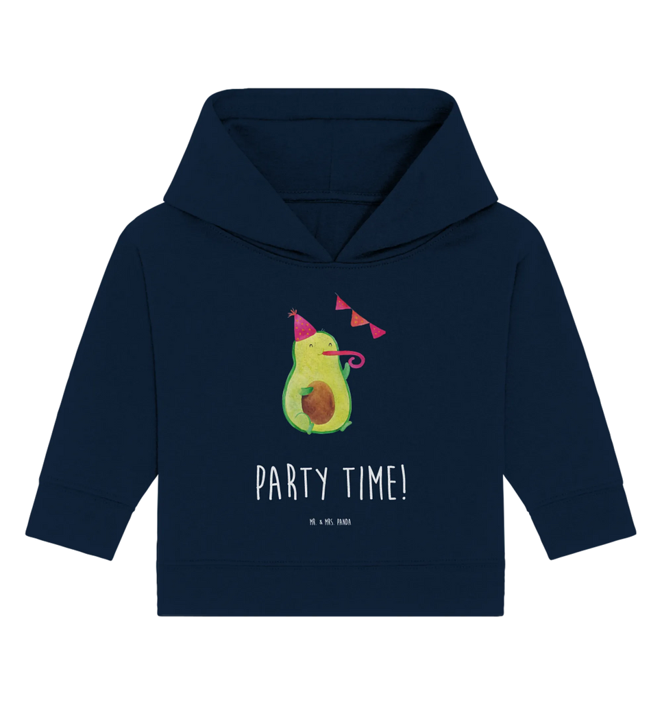 Organic Baby Hoodie Avocado Party Zeit Baby Kapuzenshirt, Baby Kapuzensweatshirt, Baby Hoodie, Baby Pullover, Avocado, Veggie, Vegan, Gesund