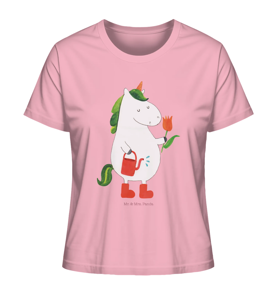 Shirt Damen Einhorn Gärtner T-Shirt, Shirt, Tshirt, Lustiges T-Shirt, T-Shirt mit Spruch, Party, Junggesellenabschied, Jubiläum, Geburstag, Herrn, Damen, Männer, Frauen, Schlafshirt, Nachthemd, Sprüche, Einhorn, Einhörner, Einhorn Deko, Pegasus, Unicorn, Luftballon, Gießkanne, Giesskanne, Lebenslust, Freude, Blume, Freundin, Garten, Stiefel