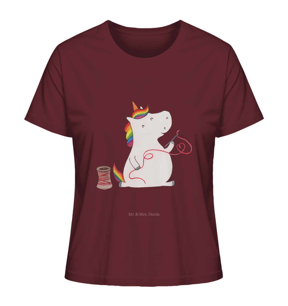 Shirt Damen Einhorn Näherin T-Shirt, Shirt, Tshirt, Lustiges T-Shirt, T-Shirt mit Spruch, Party, Junggesellenabschied, Jubiläum, Geburstag, Herrn, Damen, Männer, Frauen, Schlafshirt, Nachthemd, Sprüche, Einhorn, Einhörner, Einhorn Deko, Pegasus, Unicorn, Näherin, nähen, Mädchen, Freundin, Häkeln, Stricken, basteln, Nähzimmer