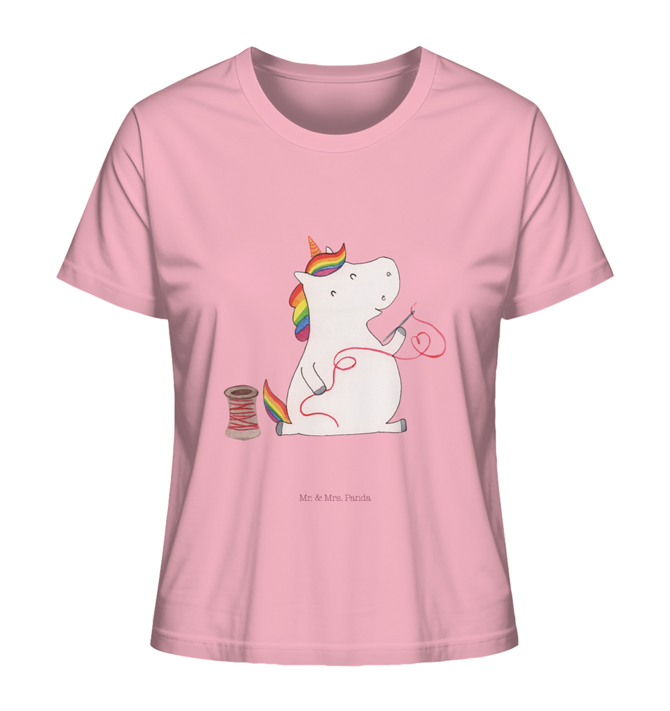 Shirt Damen Einhorn Näherin T-Shirt, Shirt, Tshirt, Lustiges T-Shirt, T-Shirt mit Spruch, Party, Junggesellenabschied, Jubiläum, Geburstag, Herrn, Damen, Männer, Frauen, Schlafshirt, Nachthemd, Sprüche, Einhorn, Einhörner, Einhorn Deko, Pegasus, Unicorn, Näherin, nähen, Mädchen, Freundin, Häkeln, Stricken, basteln, Nähzimmer