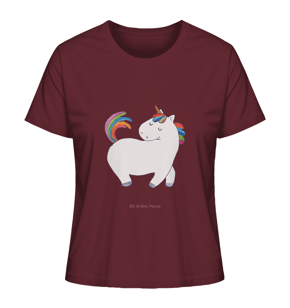 Shirt Damen Einhorn Stolzieren T-Shirt, Shirt, Tshirt, Lustiges T-Shirt, T-Shirt mit Spruch, Party, Junggesellenabschied, Jubiläum, Geburstag, Herrn, Damen, Männer, Frauen, Schlafshirt, Nachthemd, Sprüche, Einhorn, Einhörner, Einhorn Deko, Pegasus, Unicorn, stolz, anders, bunt, Pferd, Reiter, Reiten, Freundin, Geschenk