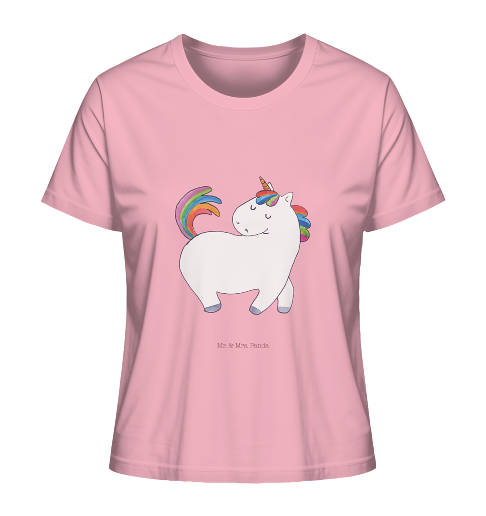 Shirt Damen Einhorn Stolzieren T-Shirt, Shirt, Tshirt, Lustiges T-Shirt, T-Shirt mit Spruch, Party, Junggesellenabschied, Jubiläum, Geburstag, Herrn, Damen, Männer, Frauen, Schlafshirt, Nachthemd, Sprüche, Einhorn, Einhörner, Einhorn Deko, Unicorn, stolz, anders, bunt, Pferd, Reiter, Reiten, Freundin, Geschenk