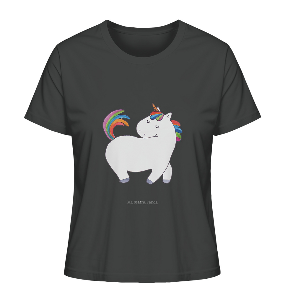 Shirt Damen Einhorn Stolzieren T-Shirt, Shirt, Tshirt, Lustiges T-Shirt, T-Shirt mit Spruch, Party, Junggesellenabschied, Jubiläum, Geburstag, Herrn, Damen, Männer, Frauen, Schlafshirt, Nachthemd, Sprüche, Einhorn, Einhörner, Einhorn Deko, Unicorn, stolz, anders, bunt, Pferd, Reiter, Reiten, Freundin, Geschenk