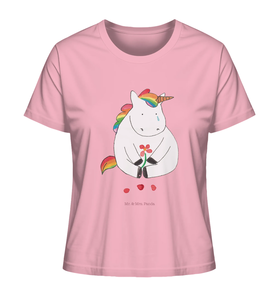 Shirt Damen Einhorn Traurig T-Shirt, Shirt, Tshirt, Lustiges T-Shirt, T-Shirt mit Spruch, Party, Junggesellenabschied, Jubiläum, Geburstag, Herrn, Damen, Männer, Frauen, Schlafshirt, Nachthemd, Sprüche, Einhorn, Einhörner, Einhorn Deko, Pegasus, Unicorn, Glitzer, Trösten. Freundschaft, Freunde, Liebe, Trauer, Grußkarte, Blume