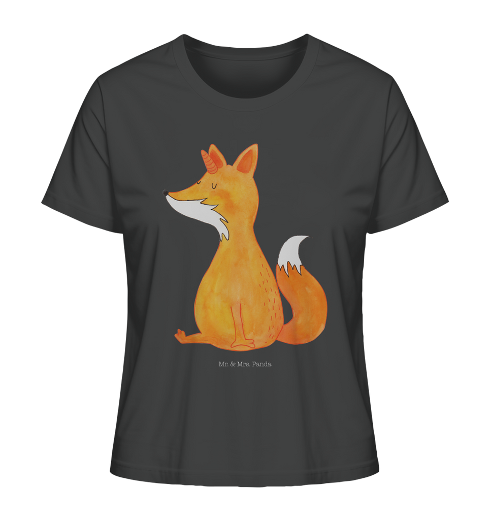 Shirt Damen Einhorn Fuchs T-Shirt, Shirt, Tshirt, Lustiges T-Shirt, T-Shirt mit Spruch, Party, Junggesellenabschied, Jubiläum, Geburstag, Herrn, Damen, Männer, Frauen, Schlafshirt, Nachthemd, Sprüche, Einhorn, Einhörner, Einhorn Deko, Pegasus, Unicorn, Fuchs, Unicorns, Fuchshörnchen, Fuchshorn, Foxycorn, Füchse