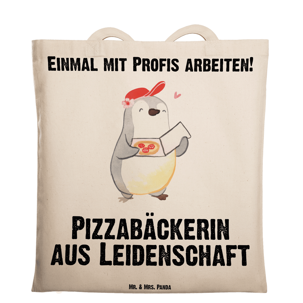 Tragetasche Pizzabäckerin aus Leidenschaft Beuteltasche, Beutel, Einkaufstasche, Jutebeutel, Stoffbeutel, Tasche, Shopper, Umhängetasche, Strandtasche, Schultertasche, Stofftasche, Tragetasche, Badetasche, Jutetasche, Einkaufstüte, Laptoptasche, Beruf, Ausbildung, Jubiläum, Abschied, Rente, Kollege, Kollegin, Geschenk, Schenken, Arbeitskollege, Mitarbeiter, Firma, Danke, Dankeschön, Lieferdienstmitarbeiterin, Pizzabäckerin, Pizzabotin, Pizzabringdienst, Lieferbringdienst