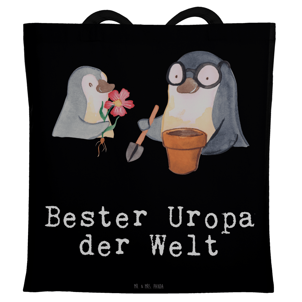 Tragetasche Pinguin Bester Uropa der Welt Beuteltasche, Beutel, Einkaufstasche, Jutebeutel, Stoffbeutel, Tasche, Shopper, Umhängetasche, Strandtasche, Schultertasche, Stofftasche, Tragetasche, Badetasche, Jutetasche, Einkaufstüte, Laptoptasche, für, Dankeschön, Geschenk, Schenken, Geburtstag, Geburtstagsgeschenk, Geschenkidee, Danke, Bedanken, Mitbringsel, Freude machen, Geschenktipp, Uropa, Uhropa, Ur Opa, Urgroßeltern, Grossvater, Großvater, Opa, Opi. Großpapa, Großeltern, Enkel, Enkelin, Enkelkind, Kleinigkeit, Oppa, Oppi, Bester, Uropa Mitbringsel