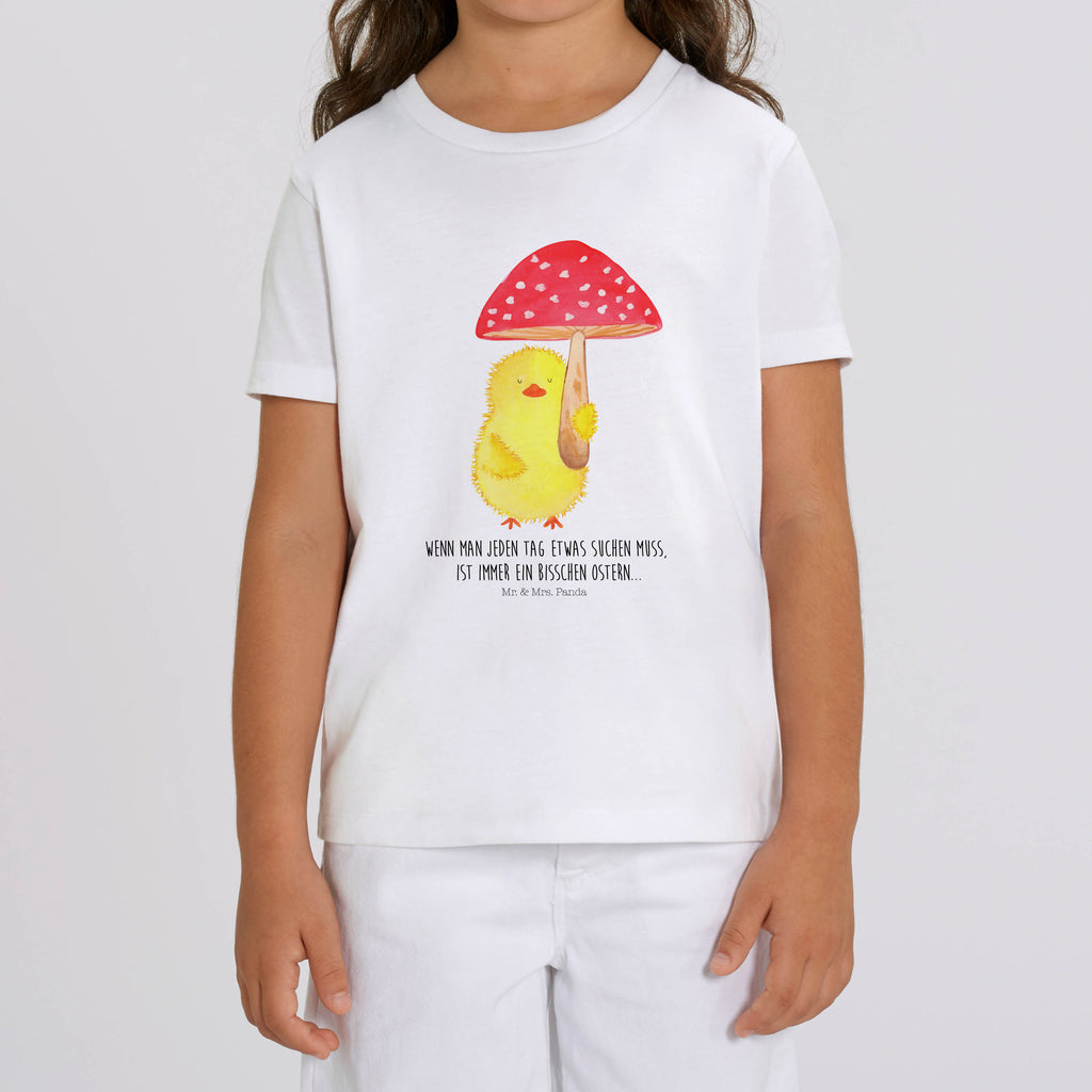 Organic Kinder T-Shirt Küken Fliegenpilz Kinder T-Shirt, Kinder T-Shirt Mädchen, Kinder T-Shirt Jungen, Ostern, Osterhase, Ostergeschenke, Osternest, Osterdeko, Geschenke zu Ostern, Ostern Geschenk, Ostergeschenke Kinder, Ostern Kinder, Küken, Fliegenpilz, Glückspilz, Frohe Ostern, Ostergrüße