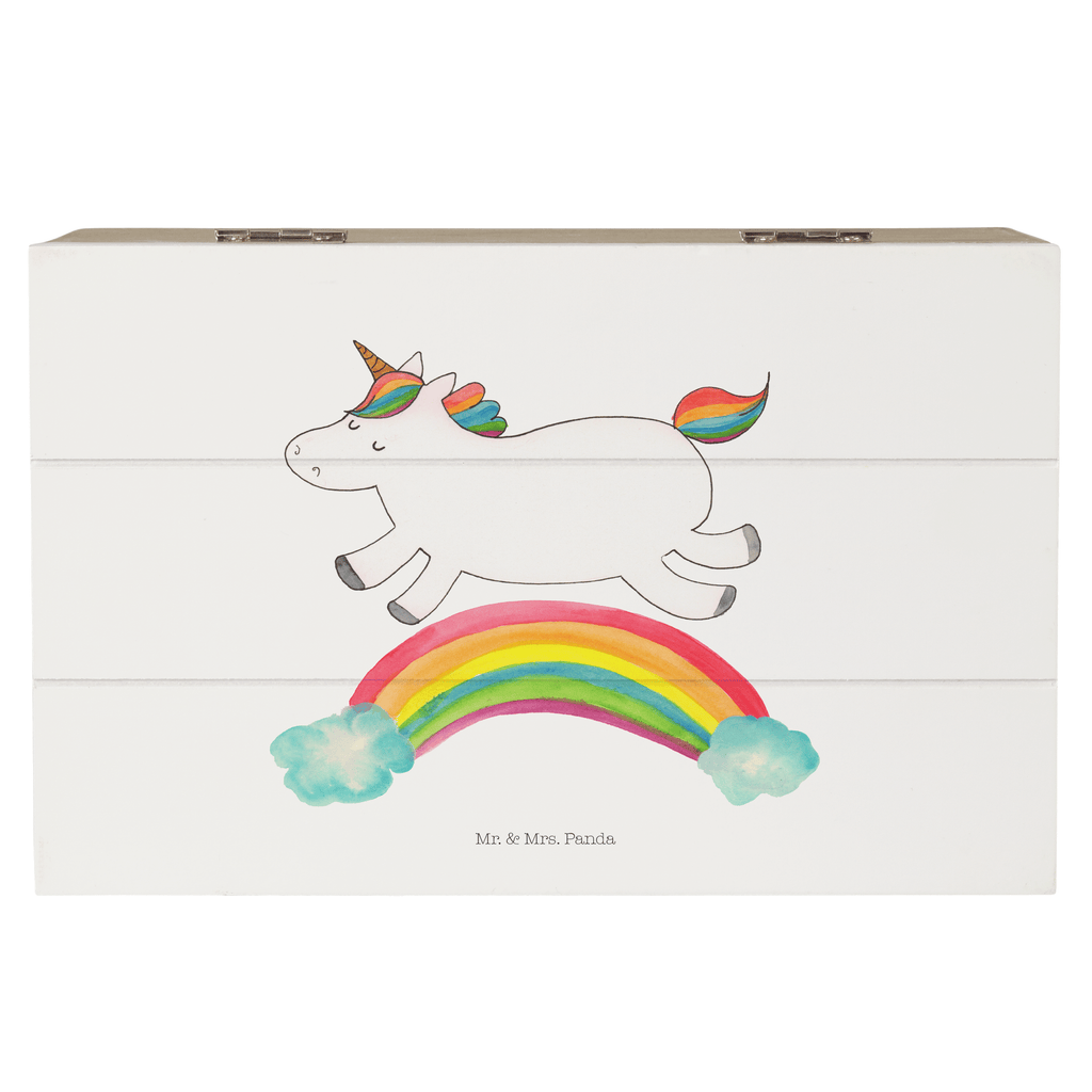 Holzkiste Einhorn Regenbogen Holzkiste, Kiste, Schatzkiste, Truhe, Schatulle, XXL, Erinnerungsbox, Erinnerungskiste, Dekokiste, Aufbewahrungsbox, Geschenkbox, Geschenkdose, Einhorn, Einhörner, Einhorn Deko, Pegasus, Unicorn, Regenbogen, Glitzer, Einhornpower, Erwachsenwerden, Einhornautobahn