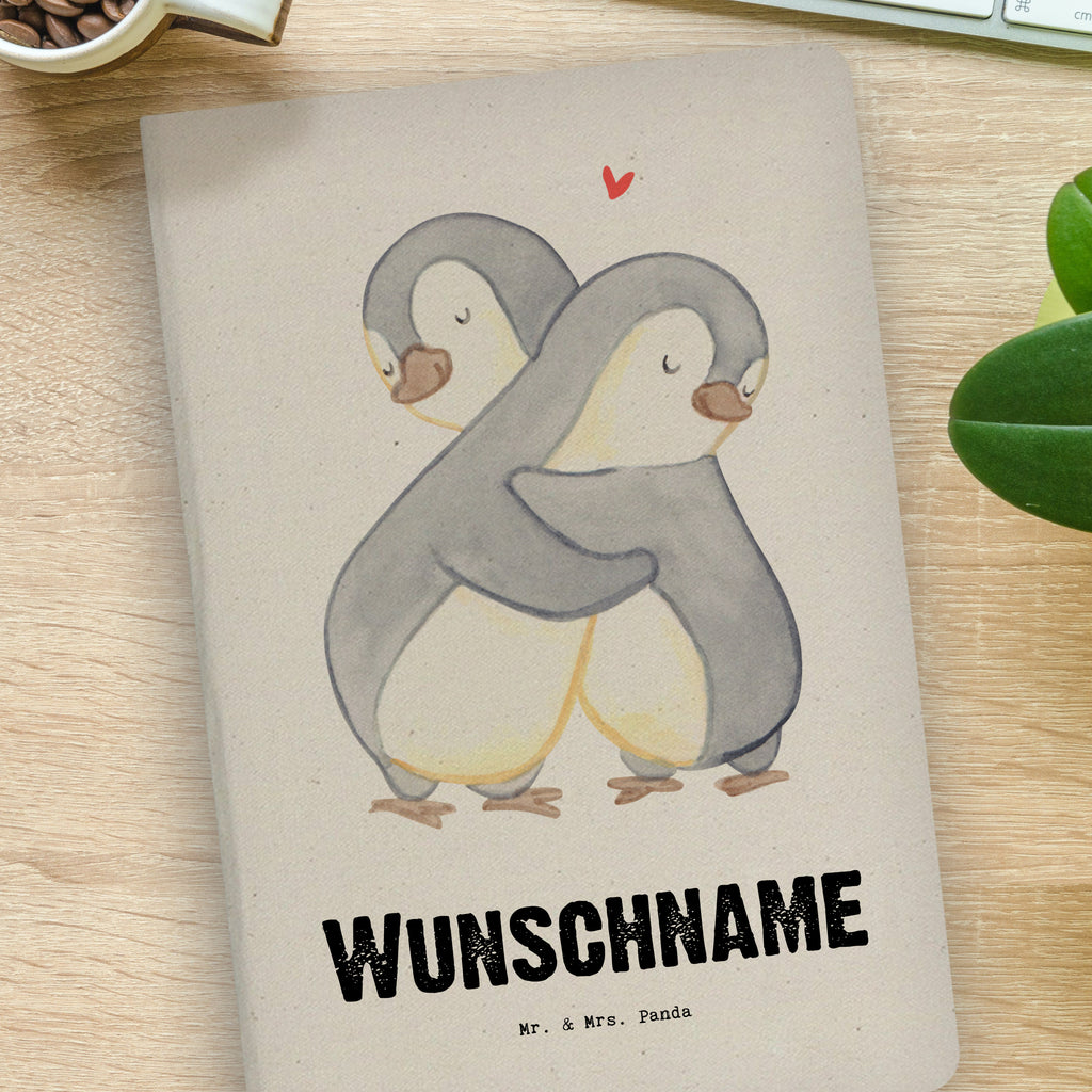 DIN A4 Personalisiertes Notizbuch Pinguin Beste Halbschwester der Welt Personalisiertes Notizbuch, Notizbuch mit Namen, Notizbuch bedrucken, Personalisierung, Namensbuch, Namen, für, Dankeschön, Geschenk, Schenken, Geburtstag, Geburtstagsgeschenk, Geschenkidee, Danke, Bedanken, Mitbringsel, Freude machen, Geschenktipp, Halbschwester, Stiefschwester, Stiefgeschwister, Schwestern, Schwester, Geschwister, Schwesterherz, Sister, Familie, Kleinigkeit, Beste, Tochter, Liebe, Kinder