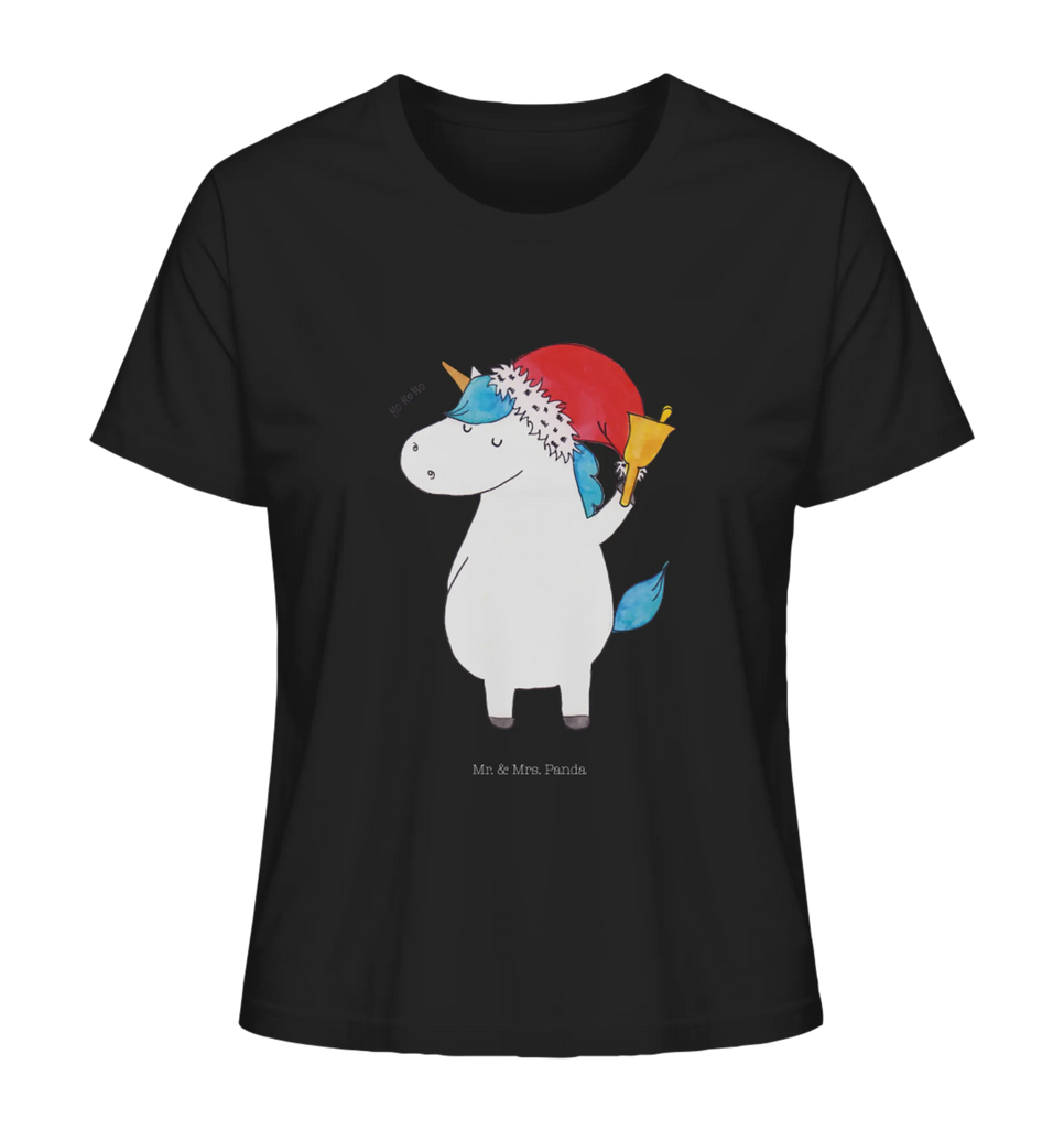 Shirt Damen Einhorn Weihnachtsmann T-Shirt, Shirt, Tshirt, Lustiges T-Shirt, T-Shirt mit Spruch, Party, Junggesellenabschied, Jubiläum, Geburstag, Herrn, Damen, Männer, Frauen, Schlafshirt, Nachthemd, Sprüche, Einhorn, Einhörner, Einhorn Deko, Unicorn, Gin, Schokolade, Schoki, Weihnachten, Weihnachtsmann, Nikolaus, Wunschzettel, Wunschliste, Feenstaub