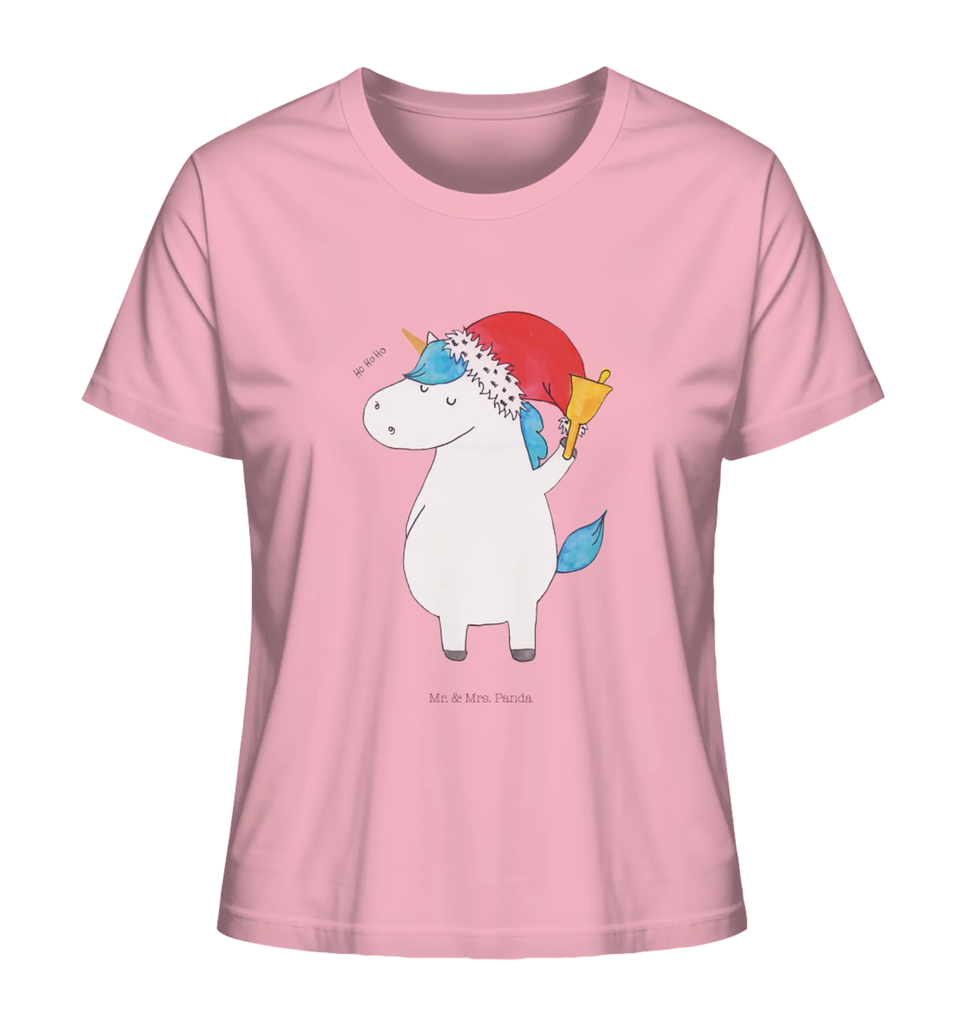 Shirt Damen Einhorn Weihnachtsmann T-Shirt, Shirt, Tshirt, Lustiges T-Shirt, T-Shirt mit Spruch, Party, Junggesellenabschied, Jubiläum, Geburstag, Herrn, Damen, Männer, Frauen, Schlafshirt, Nachthemd, Sprüche, Einhorn, Einhörner, Einhorn Deko, Unicorn, Gin, Schokolade, Schoki, Weihnachten, Weihnachtsmann, Nikolaus, Wunschzettel, Wunschliste, Feenstaub