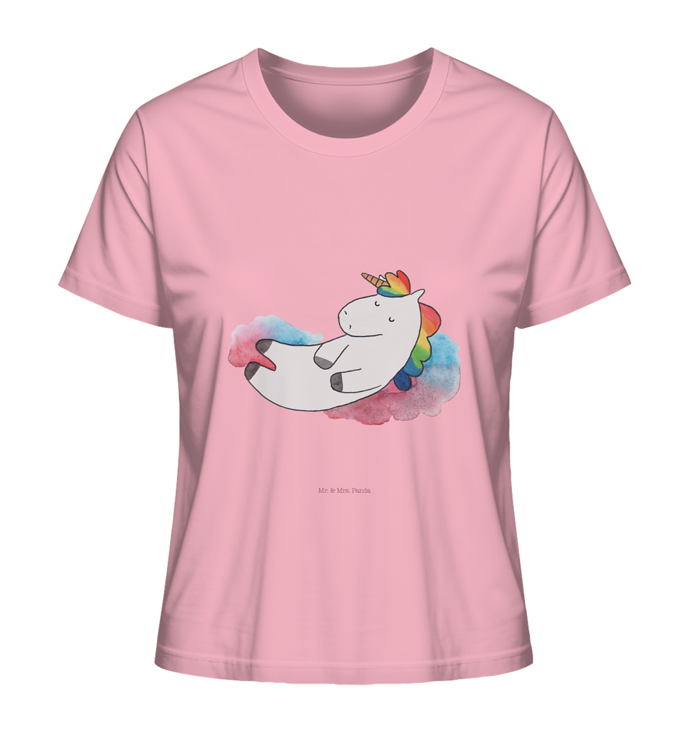 Shirt Damen Einhorn Wolke 7 T-Shirt, Shirt, Tshirt, Lustiges T-Shirt, T-Shirt mit Spruch, Party, Junggesellenabschied, Jubiläum, Geburstag, Herrn, Damen, Männer, Frauen, Schlafshirt, Nachthemd, Sprüche, Einhorn, Einhörner, Einhorn Deko, Unicorn, verliebt, Menschen, witzig, lustig, Geschenk, Glaube, Realität, Lächeln