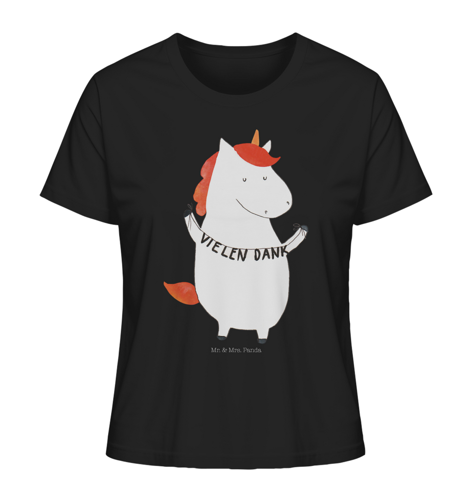 Shirt Damen Einhorn Dankeschön T-Shirt, Shirt, Tshirt, Lustiges T-Shirt, T-Shirt mit Spruch, Party, Junggesellenabschied, Jubiläum, Geburstag, Herrn, Damen, Männer, Frauen, Schlafshirt, Nachthemd, Sprüche, Einhorn, Einhörner, Einhorn Deko, Pegasus, Unicorn, Danke, vielen Dank, Dankeschön, Danksagung