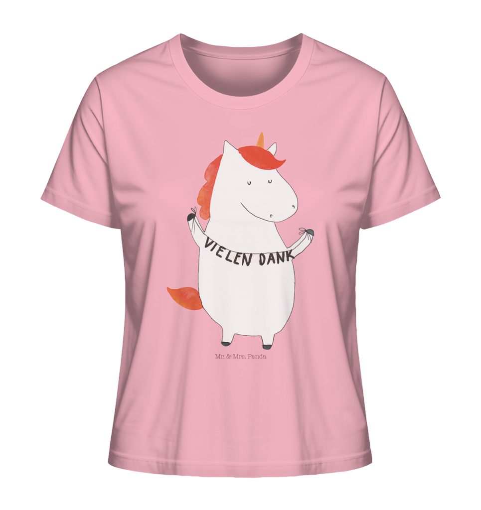 Shirt Damen Einhorn Dankeschön T-Shirt, Shirt, Tshirt, Lustiges T-Shirt, T-Shirt mit Spruch, Party, Junggesellenabschied, Jubiläum, Geburstag, Herrn, Damen, Männer, Frauen, Schlafshirt, Nachthemd, Sprüche, Einhorn, Einhörner, Einhorn Deko, Pegasus, Unicorn, Danke, vielen Dank, Dankeschön, Danksagung